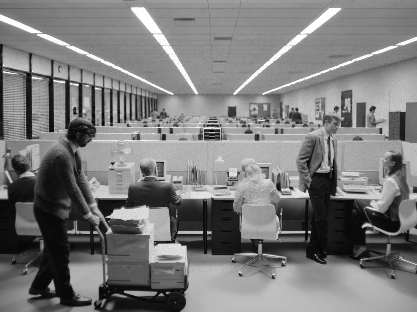 Greptile AI — Cart crossing the office